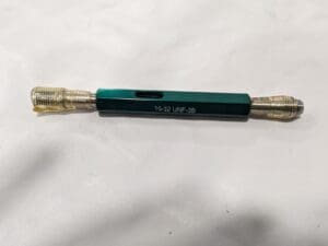 GF GAGE Plug Thread Gage: #10-32 Thread W0190323BS