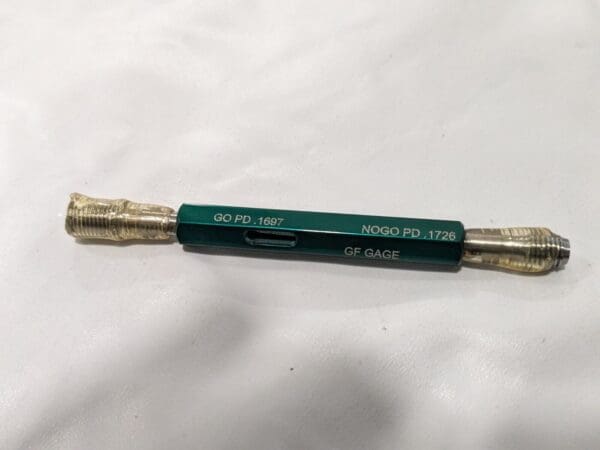 GF GAGE Plug Thread Gage: #10-32 Thread W0190323BS