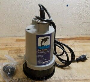 ProPump Submersible Pump 1/6 HP 1" NPT Outlet 120 Volts #133.1720000310 REPAIR