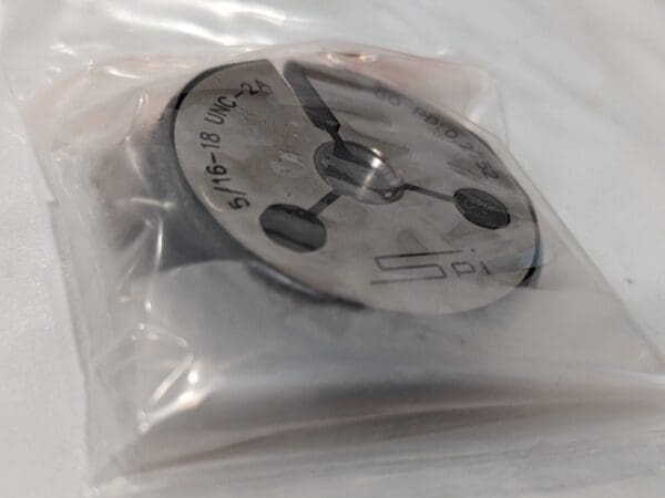 SPI Threaded Ring Gage: 5/16-18 Thread, Class 2A, Go 23-157-1