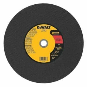 DeWALT 12" Aluminum Oxide Cutoff Wheel QTY 10 DW8022