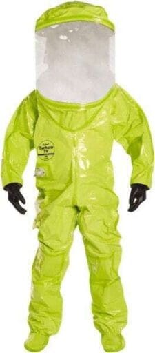 DUPONT Encapsulated Suit: Size 3XL TK555TLY3X00015C