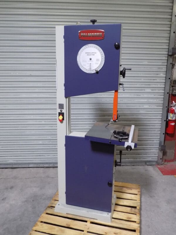 Palmgren 18" Vertical Metal / Wood Bandsaw 1.5 HP 115/230v 9683118 Damaged