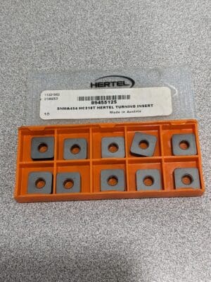 HERTEL Turning Insert: SNMA434 HC310T, Carbide Qty 10 89455125