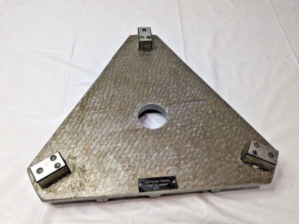 SPI Triangle Hole Mike Setting Frame 11" Dia 10-762-3