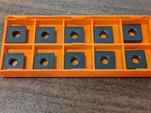 HERTEL Turning Insert 10pk : SNMA432EN HC320T, Solid Carbide 1001666