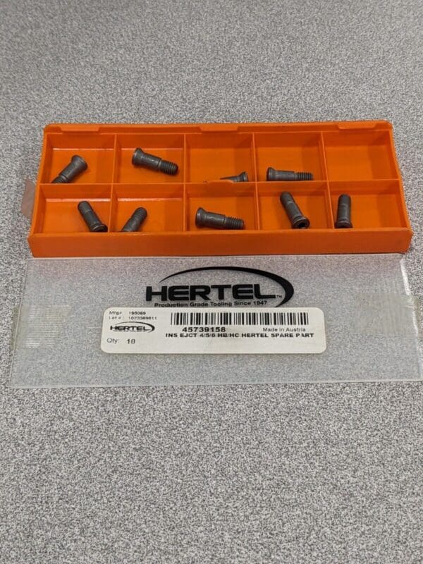 HERTEL Torx for Indexables M5x18 Thread Qty 9 45739158