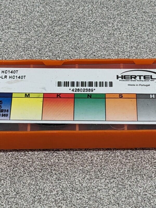 HERTEL Turning Insert: TNMG 333–LR HC140T, Solid Carbide Qty 10 42802389