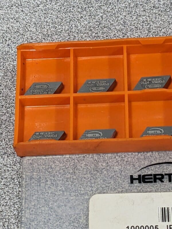 HERTEL Profiling Insert: IPGR52 HC225, Solid Carbide Qty 10 58394347