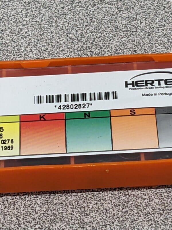 HERTEL Turning Insert: WNMG 433–L12 HC140T, Solid Carbide Qty 10 42802827