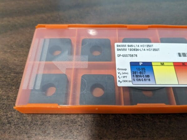 HERTEL Turning Insert 10ct SNMM 646–L14 HC1250T, Solid Carbide 1002147