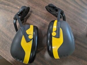 3M PELTOR Hard Hat Attached Electrically Insulated Earmuffs, X2P5E