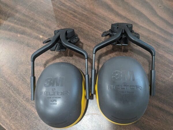 3M PELTOR Hard Hat Attached Electrically Insulated Earmuffs, X2P5E