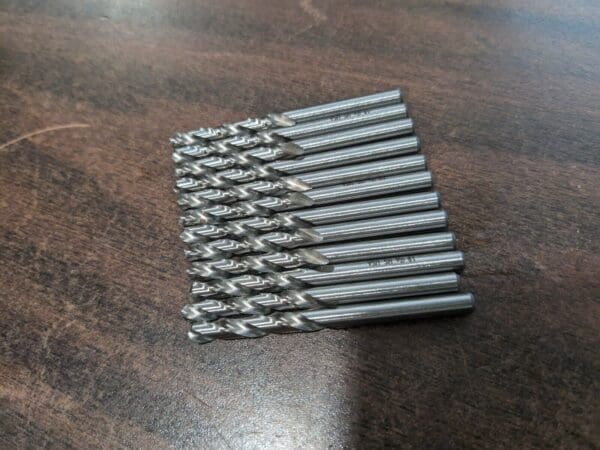 CHICAGO-LATROBE 12pk Screw Machine Length Drill Bit#19 118 °Point hss 48719