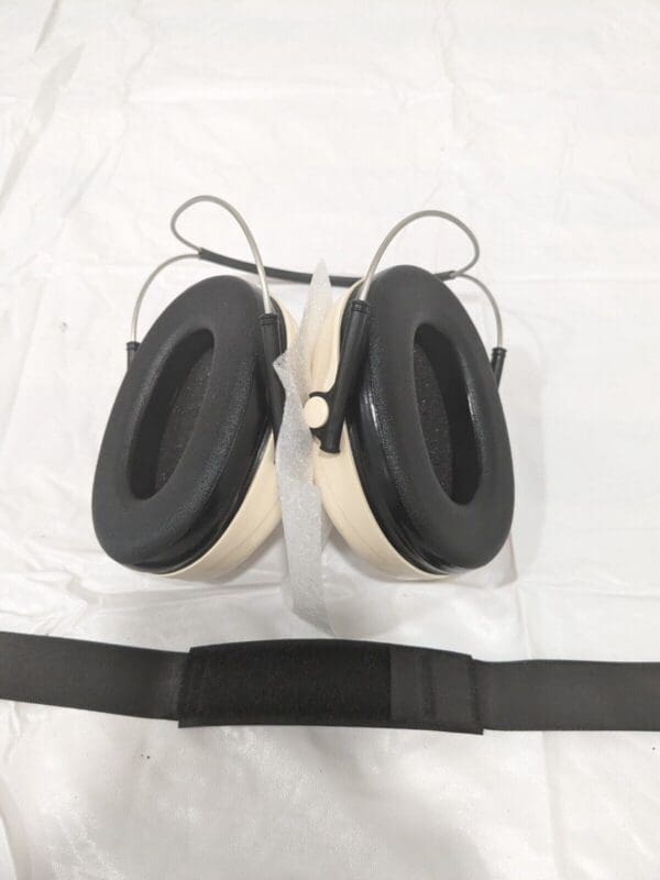 3M Earmuffs Behind the Neck, 21 dB NRR Under the Chin Foam Cushion 7000009666