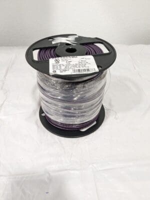 SOUTHWIRE Machine Tool Wire: 14 AWG, Purple, 500' Long 411030513 DAMAGED SPOOL