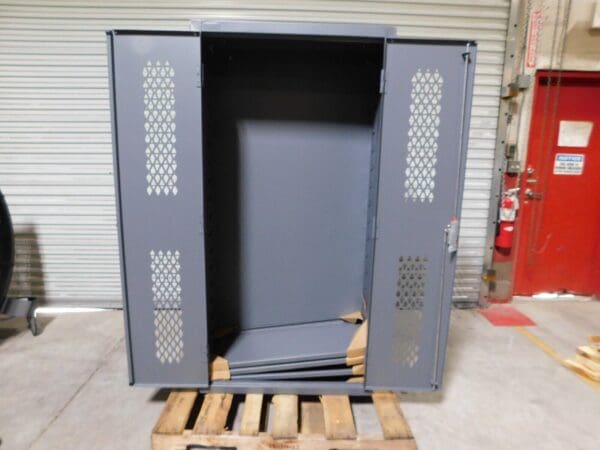 Durham Storage Cabinet w/ Ventilated Doors 4-Shelf 72" H x 36" W x 18" D