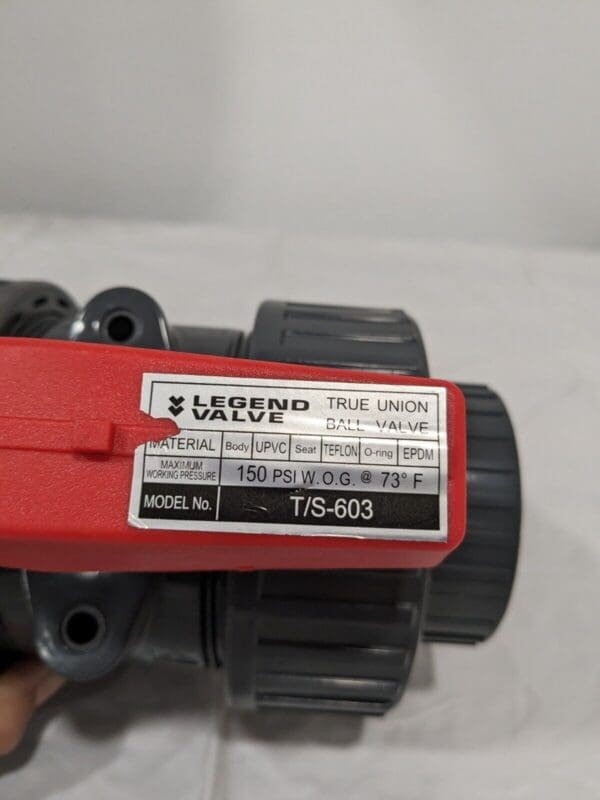 LEGEND VALVE True Union Manual Ball Valve: 2″ Pipe, Full Port 201-208