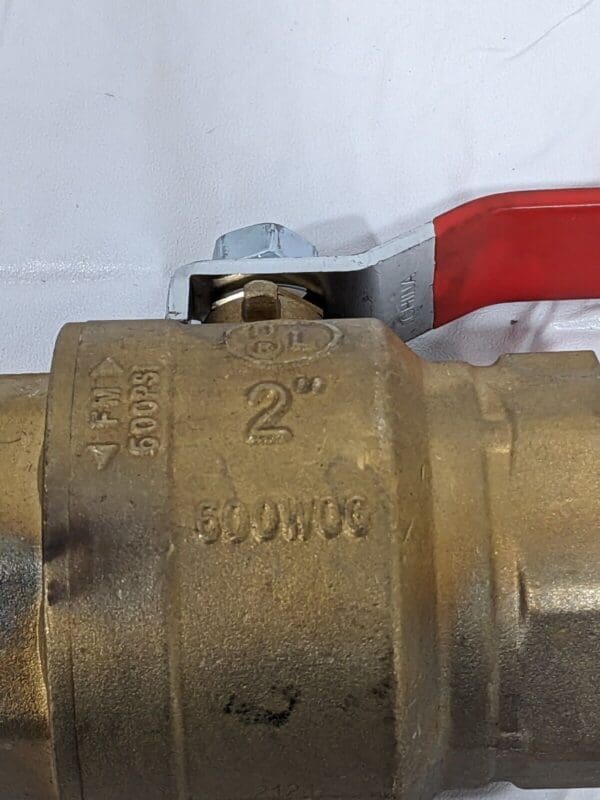 SA Ball Valve 2", 600 PSI, 600 WOG, 125G 5G1/2G