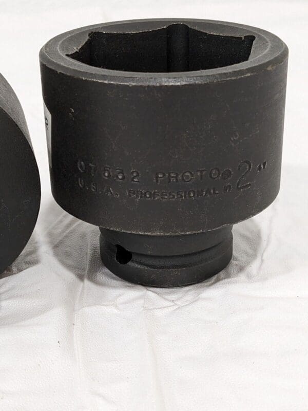 Proto 2" Standard Impact Socket, 3/4" Drive, 6 Point Qty 2 J07532