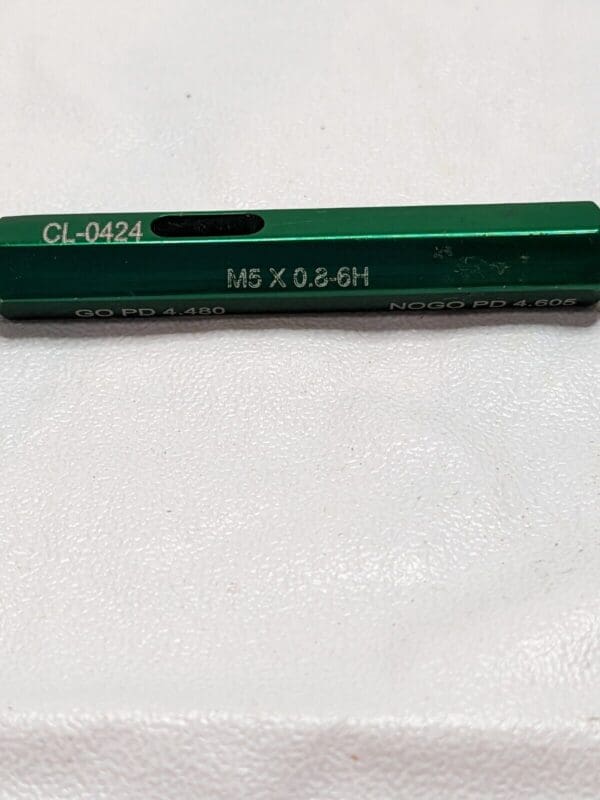 GF GAGE Truncated Taperlock Gage: M5 x 0.80, Go & No Go S0500806GS