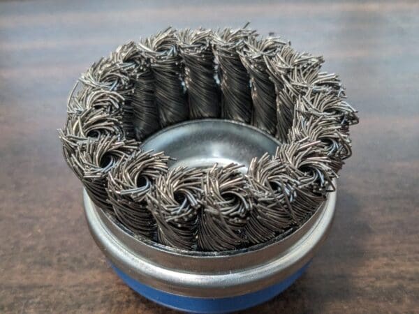 Walter Knot-Twisted Wire Cup Brush with Ring 3″ 13G314