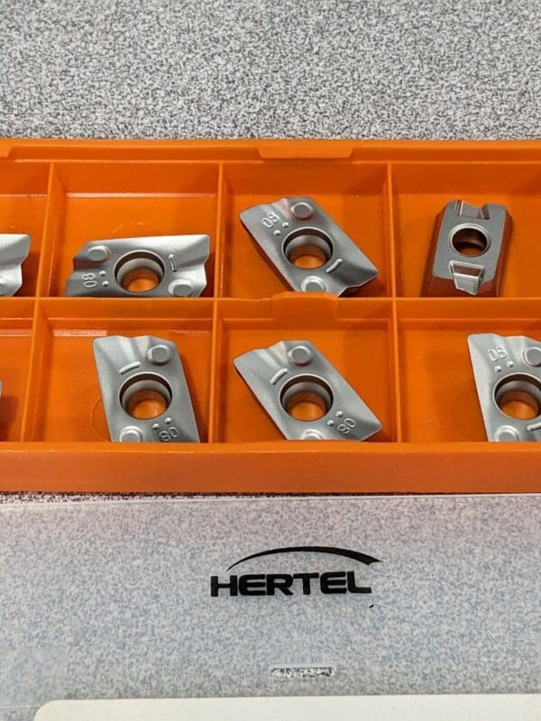 HERTEL Milling Insert: XDKT200708ER–FF, HC540M, Solid Carbide Qty 10 6004676