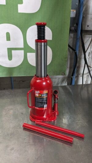 BIG RED Manual Bottle Screw Ratchet & Hydraulic Jack 20 Ton Load Cap T92003B