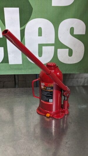 BIG RED Manual Bottle Screw Ratchet & Hydraulic Jack 20 Ton Load T92003B Damaged