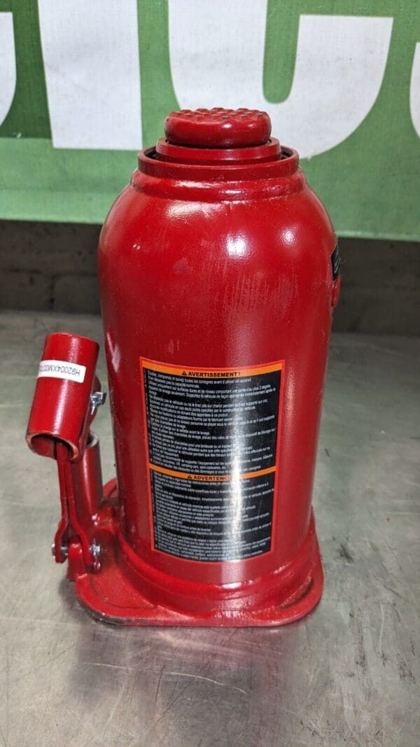 BIG RED Manual Bottle Screw Ratchet & Hydraulic Jack 20 Ton Load T92003B Damaged