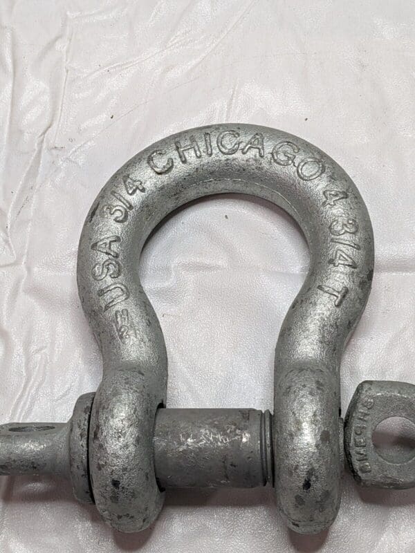 Chicago Anchor Shackle: Screw Pin 3/4", 4-3/4 Ton Qty 2