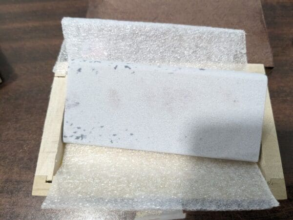 NORTON Sharpening Stone: 3/8'' Thick, Round 61463687055