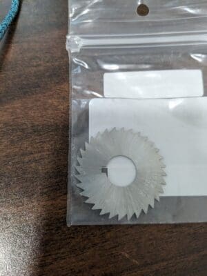 Slitting & Slotting Saw: 1-1/2″ Dia, 1/8″ Thick, 26 Teeth HSS OSPEC3689