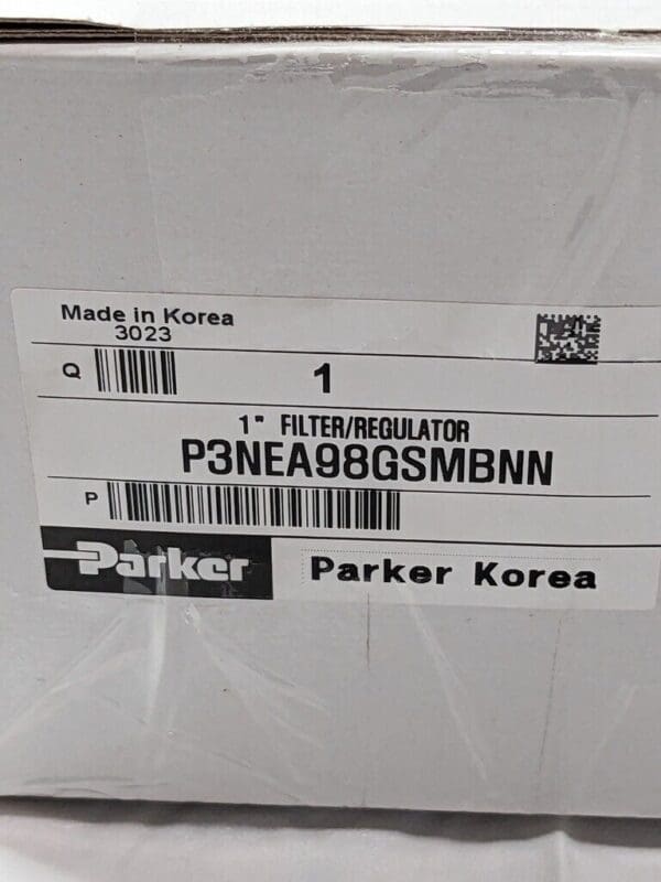 PARKER P3NE Hi-Flow General Industrial Filter/Regulator P3NEA98GSMBNN