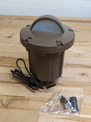 Vista Inground Well Light Fixture 12V 20W Bronze Aluminum Housing GW-5263-Z-BAB