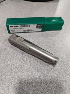 Dapra Mid-Feed End Mill, 1" Dia., 2-Flute. HFEM100-250-R3-2 60300