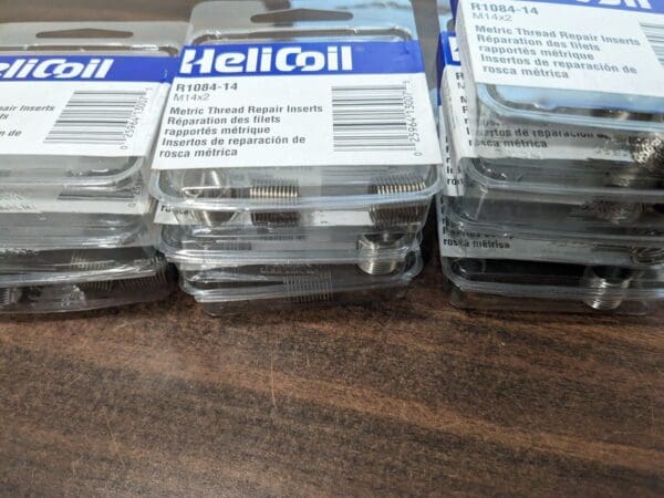 HELI-COIL Free Running Insert 10pks: M14 x 2, 21 mm OAL R1084-14