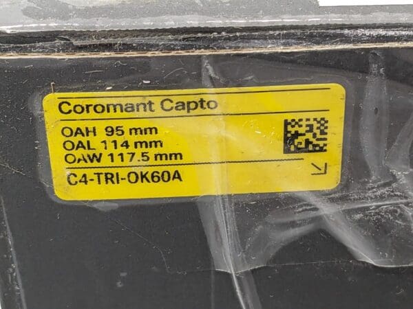 Sandvik Coromant Coromant Capto Mechanical RH Clamping Unit C4-TRI-OK60A 6144268