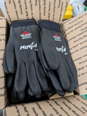 Ninja Ice Work Gloves: Medium, General Purpose Qty 10 N9690FCM