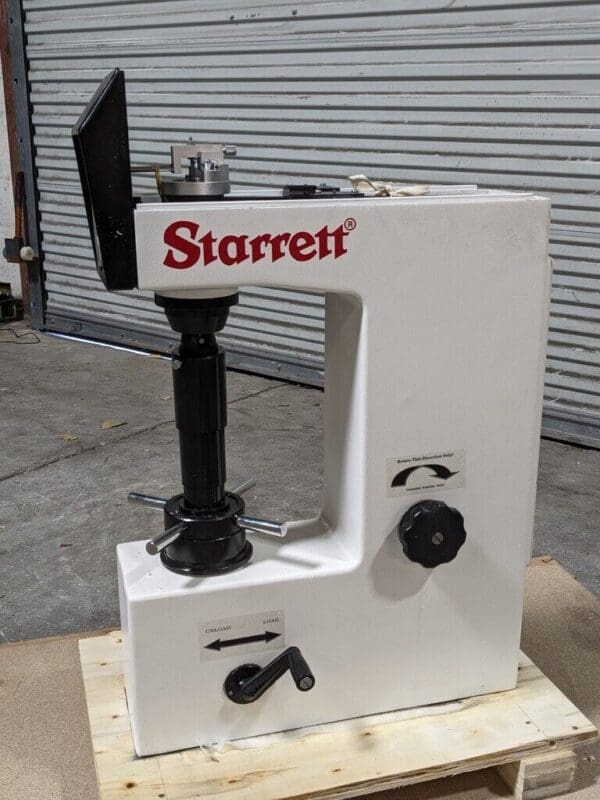 Starrett Bench Hardness Tester w/ Analog Dial Display 67754 Damaged