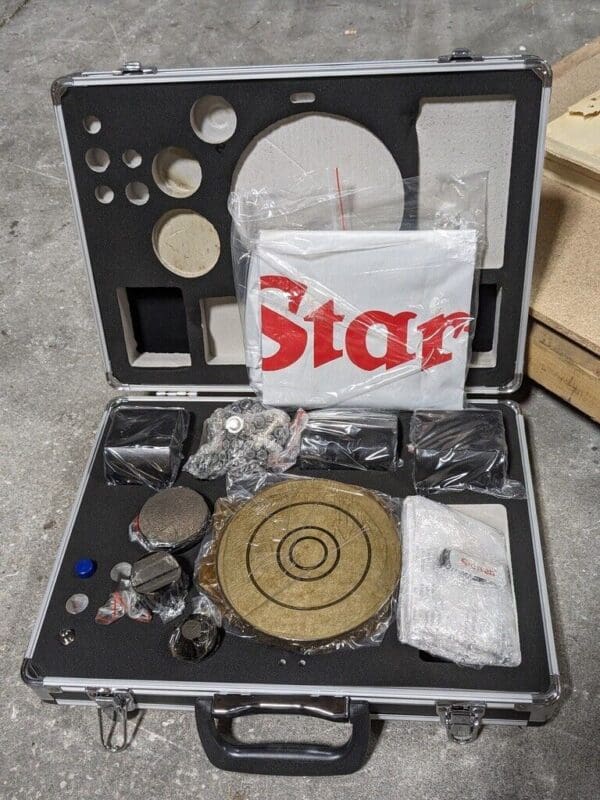 Starrett Bench Hardness Tester w/ Analog Dial Display 67754 Damaged