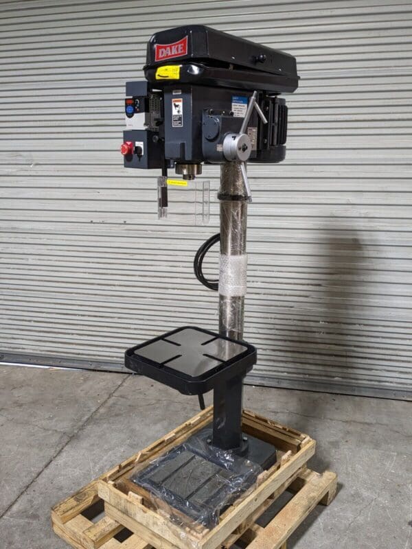 Dake Belt Drive Floor Drill Press 18" Swing 1.5 HP 110v SB-250V Damaged