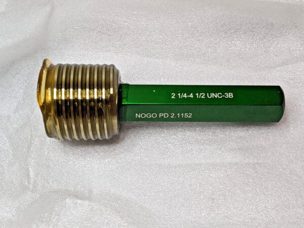 GF GAGE Thread Plug Gage 2-1/4 - 4-1/2 UNC-3B NOGO PD 2.1152 W/O CERT