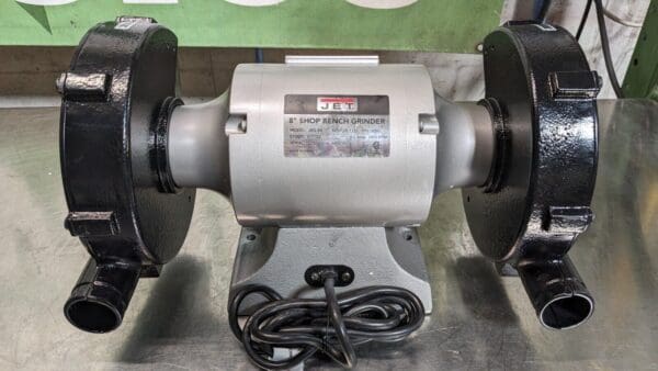 JET Bench Grinder 8″ Wheel Dia 5/8″ Arbor Hole Dia 1 hp 115 V 1 Phase damaged