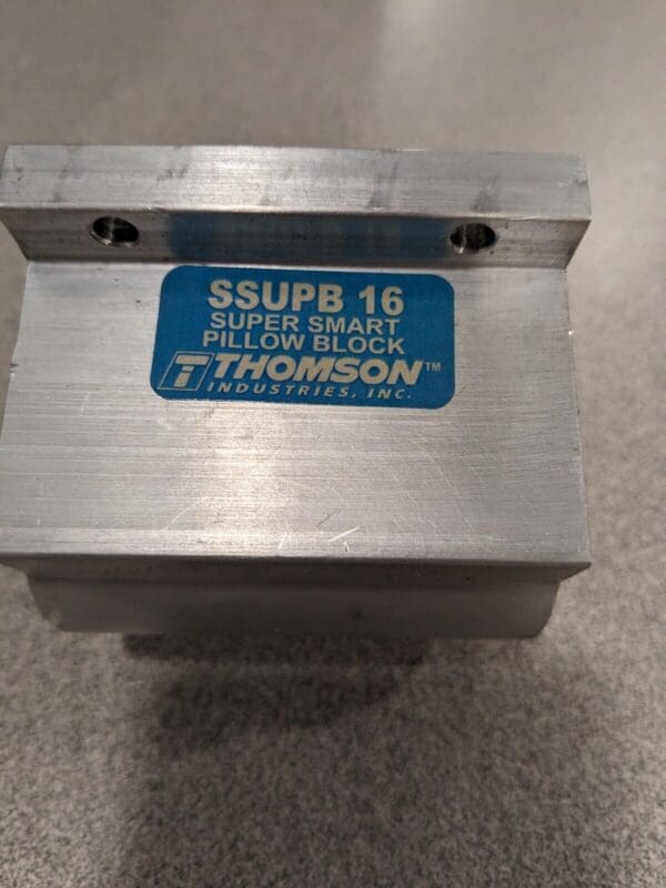 Thomson Closed Single Pillow Block Linear Bearing, 1″ Inside Diam SSUPB16