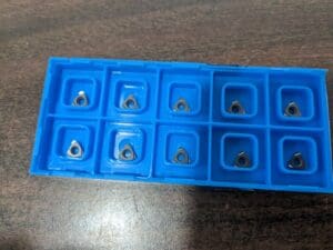 KYOCERA Turning Insert 10pk: WBGT15151RF TN60, Cermet TSJ03770