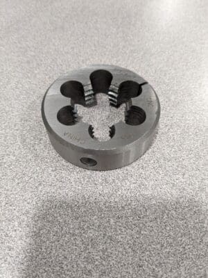 Round Die: 1-1/4-7, High Speed Steel 314-1484