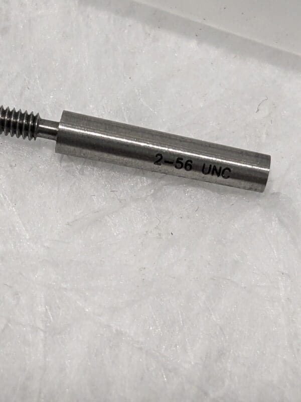 SPI Plug Thread Gage: #2-56 Thread, 2B Class, Single End, Go 34-202-2