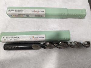 WALTER TITEX 2pc Jobber Length Drill Bit: 29/64 in Drill Bit Size A1222-29/64IN