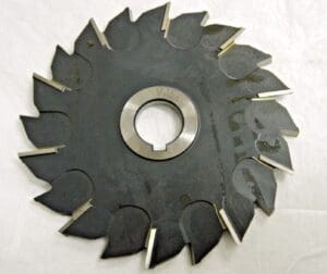 Interstate Side Milling Cutter HSS Staggered Teeth 6" Dia. 24T 03036191